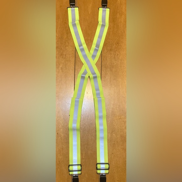 NWT Men’s Reflective Suspenders - Picture 7 of 8